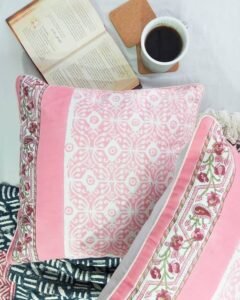 how to clean hand block printed cushion covers 