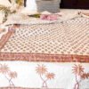 palm tree cotton quilt