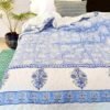 blue gadh cotton ac quilt