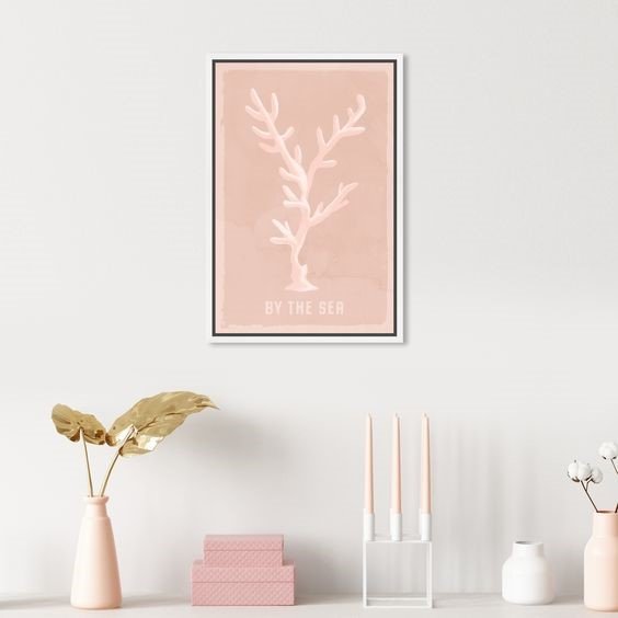 peach fuzz pantone 13-1023 minimal decor2024